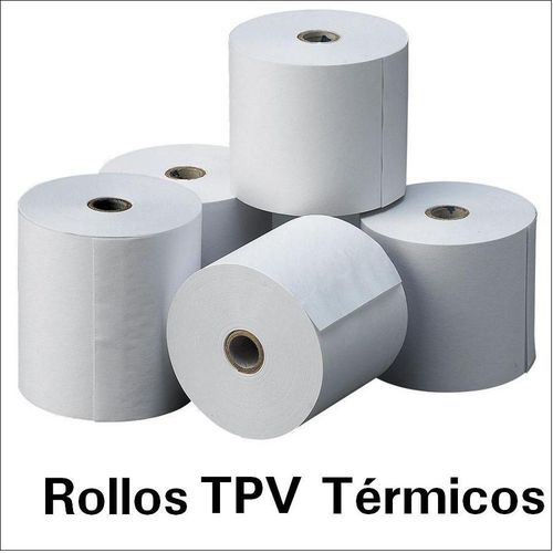 Rollos Papel TPV Térmico.