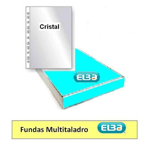 Fundas Multitaladro Elba Cristal.