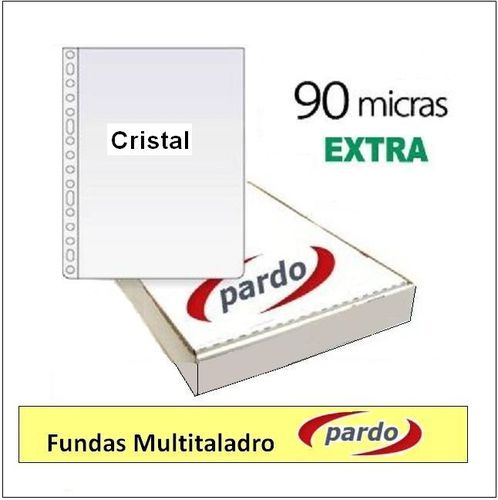 Fundas Multitaladro Pardo Cristal.