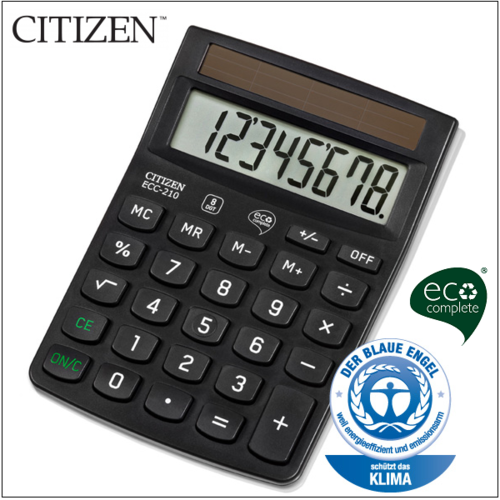 Calculadora Citizen Ecológica 8 Digitos.