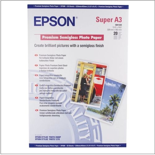 Papel Epson Premium Semigloss A3+