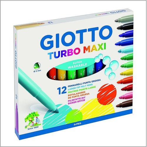 Rotuladores Giotto Turbo Maxi.