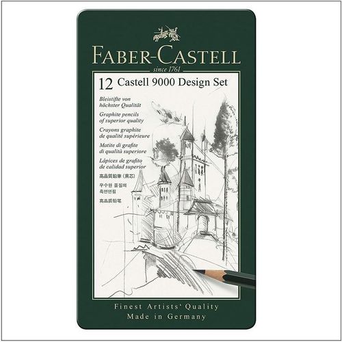 Set Lapices Faber Castell 9000 Diseño.