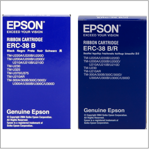 Cintas Impresora Epson ERC-38.