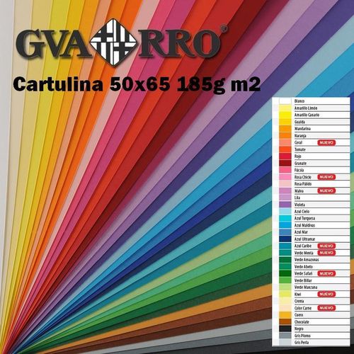 Cartulinas 50x65 Canson 185 g/m2.